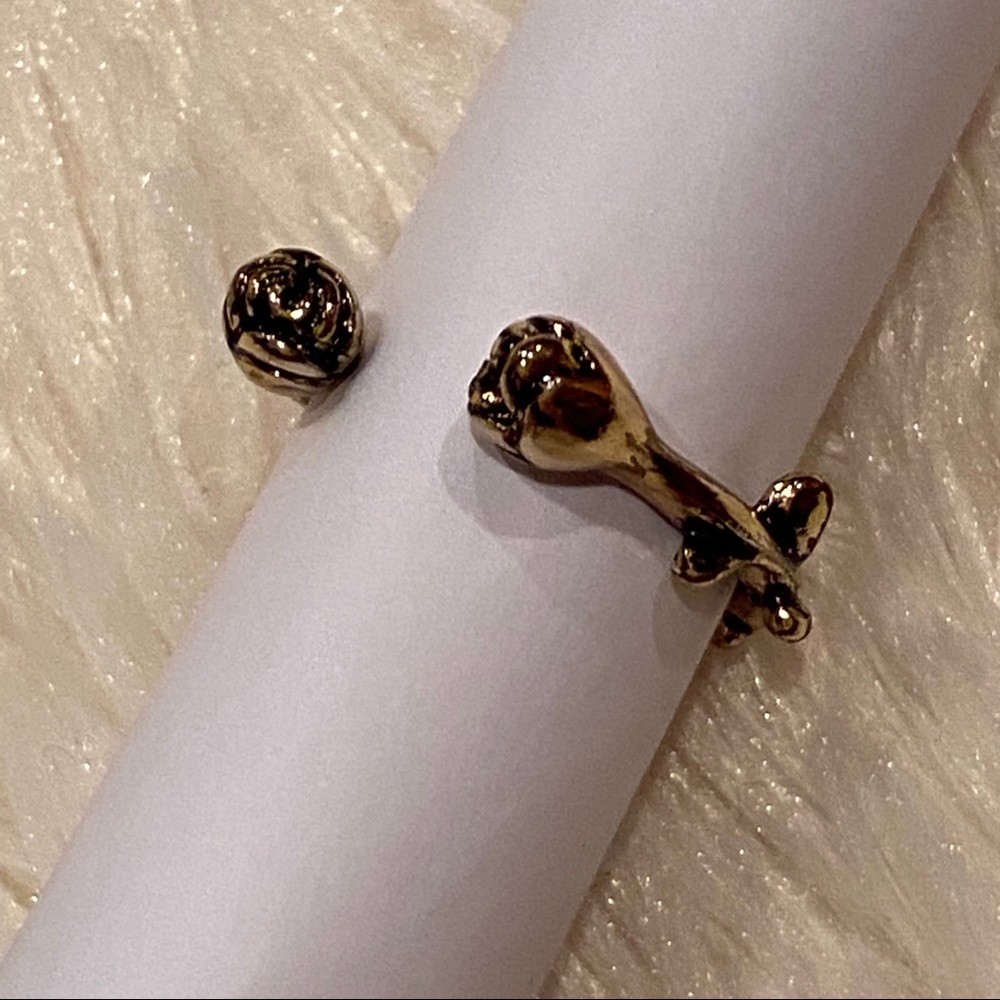 ASOS Open Ended Rose Ring - Picture 2 of 5